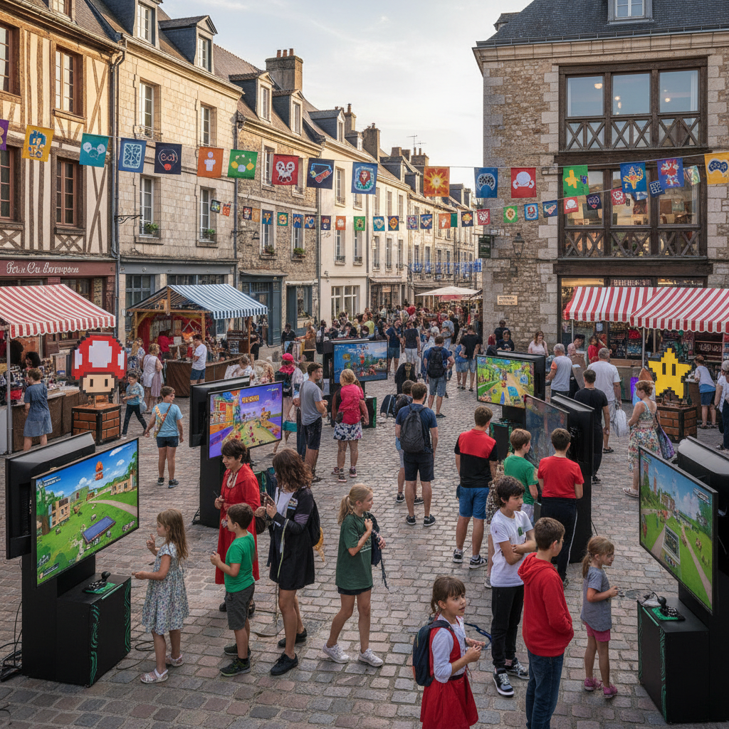 découvrez l'événement vidéo ludique inédit et festif ce week-end dans une ville du val-d'oise, proposant des animations pour tous les âges et des moments de convivialité uniques.