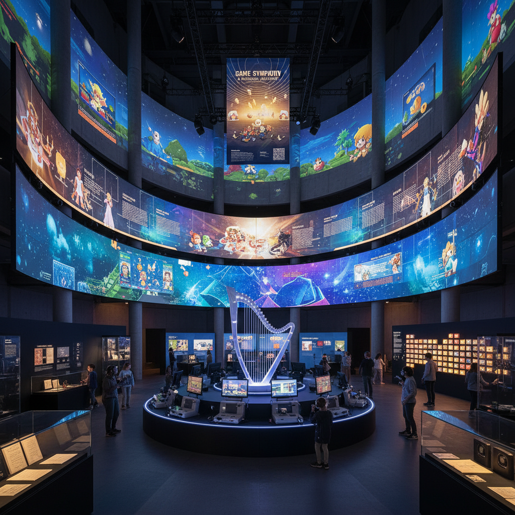 découvrez une expérience immersive unique à la philharmonie de paris, où les musiques de jeux vidéo prennent vie dans un concert exceptionnel alliant créativité et émotion.