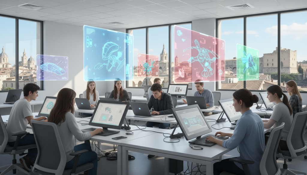 découvrez la game academy à avignon, l'école qui forme les futurs créateurs de jeux vidéo innovants et passionnants de demain.