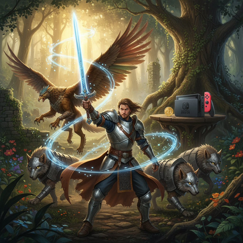 découvrez un rpg d'exception noté 18/20, disponible dès aujourd'hui sur nintendo switch et bientôt sur switch 2, au prix incroyable de 21 €.