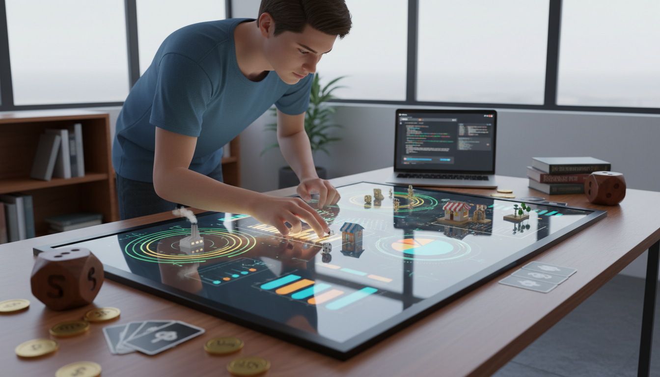 découvrez comment maîtriser la gestion d'entreprise de façon ludique grâce aux premières simulations économiques. apprenez les bases tout en jouant et développez vos compétences en management et finance de manière interactive.