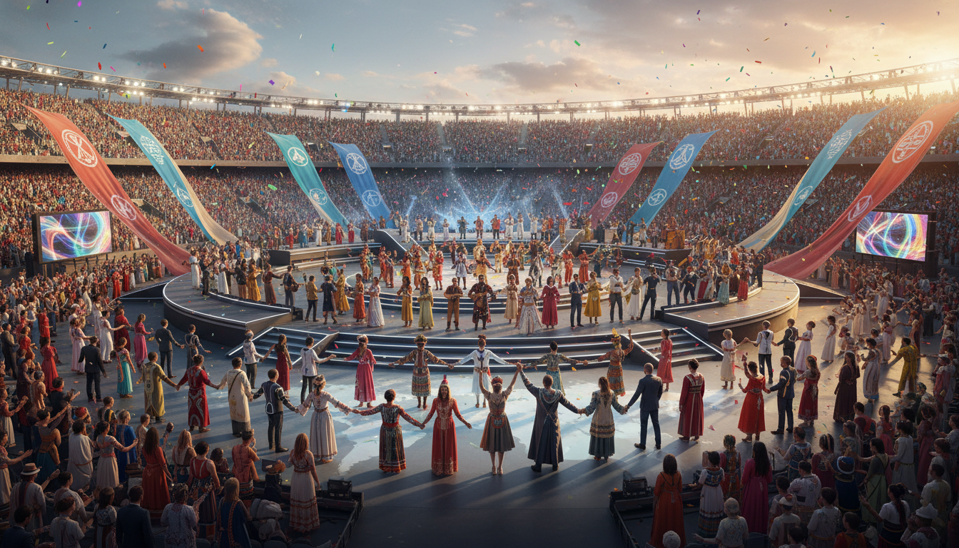 découvrez comment les cérémonies d'ouverture et de clôture célèbrent l'unité et la diversité en réunissant cultures, traditions et valeurs pour créer des moments mémorables et inclusifs.