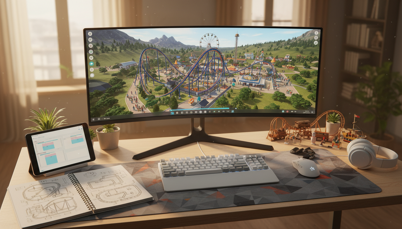 découvrez les raisons derrière le renouveau des jeux de gestion de parc d'attractions et pourquoi ils captivent à nouveau les joueurs.