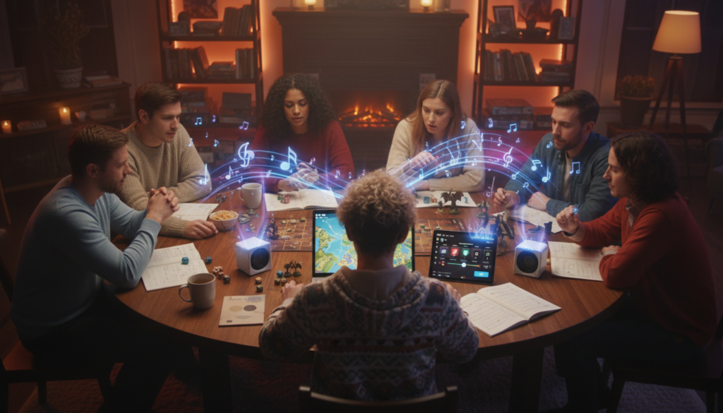 découvrez comment enrichir vos sessions de jeux de rôle en intégrant musique et sons pour une immersion totale et une ambiance unique.