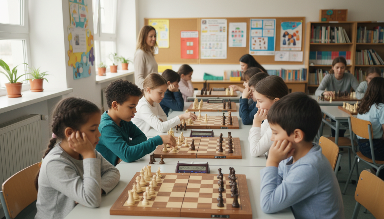 découvrez comment les échecs peuvent être utilisés comme un outil éducatif efficace pour développer la concentration, la réflexion stratégique et la résolution de problèmes chez les élèves.