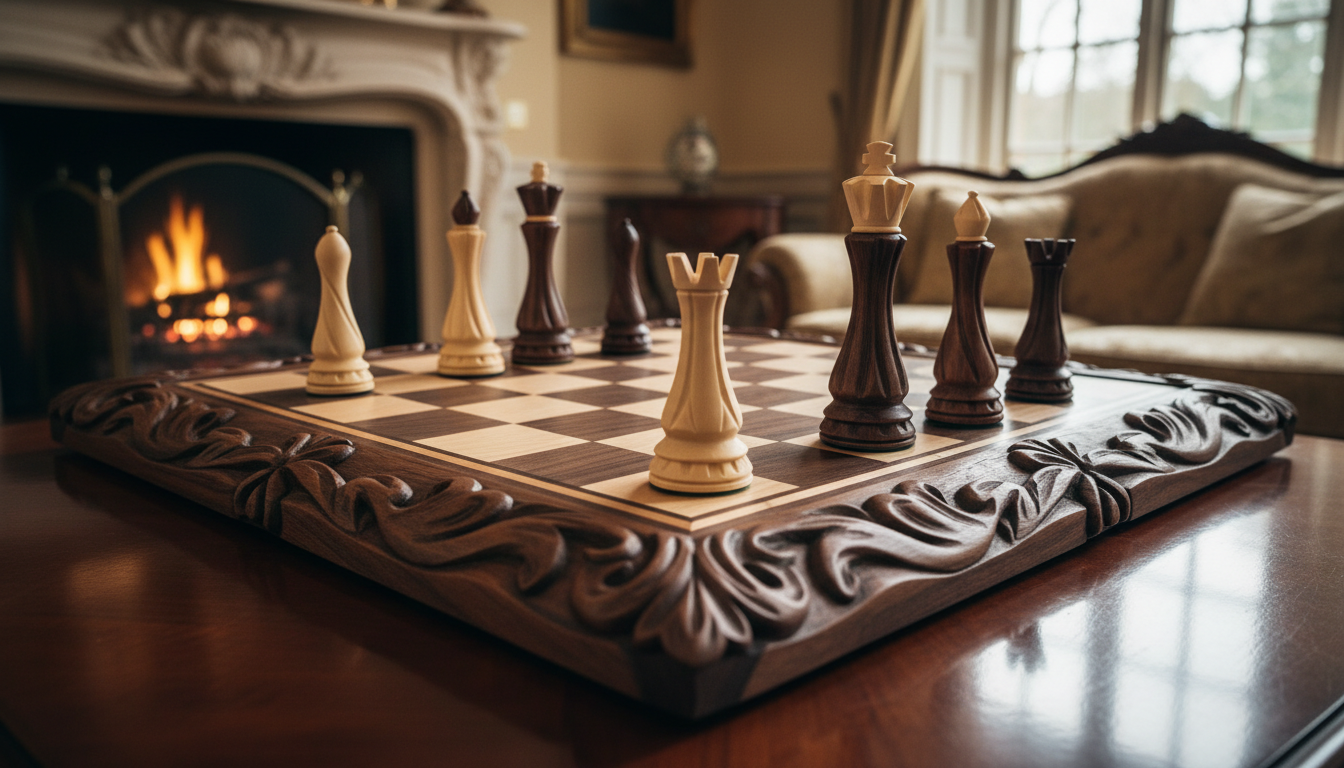 découvrez l'évolution fascinante des échiquiers, passant de simples objets artisanaux à de véritables œuvres d'art, alliant savoir-faire traditionnel et créativité artistique.