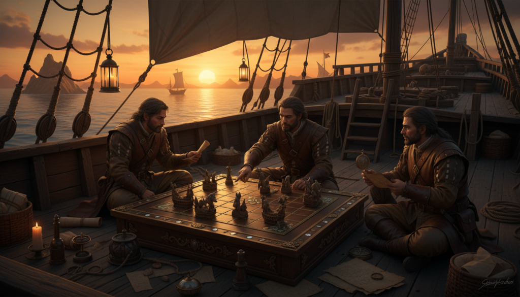 découvrez comment les jeux de réflexion ont façonné les techniques de navigation ancienne en développant l'esprit stratégique et la prise de décision des marins.