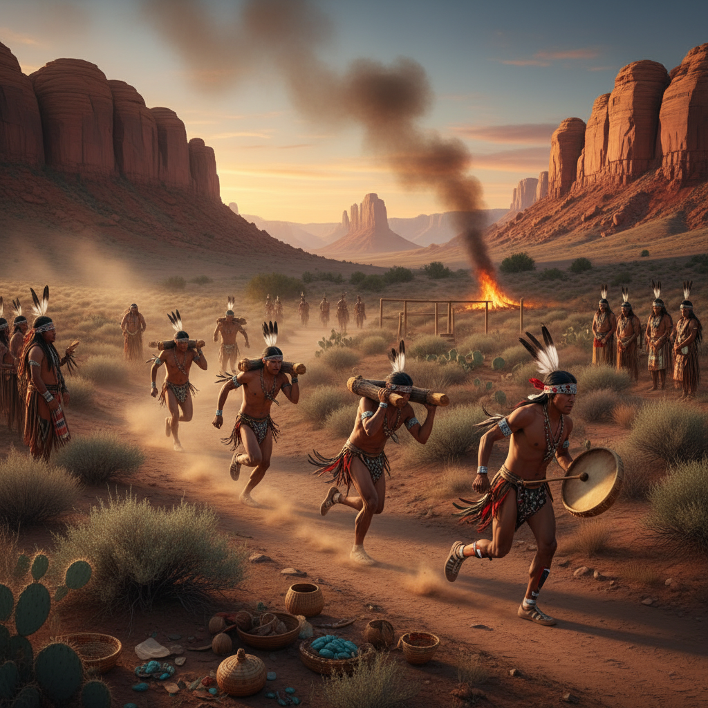 découvrez comment les peuples autochtones américains expriment leur résilience et leur culture unique à travers les jeux d'endurance, symboles de force physique et spirituelle.