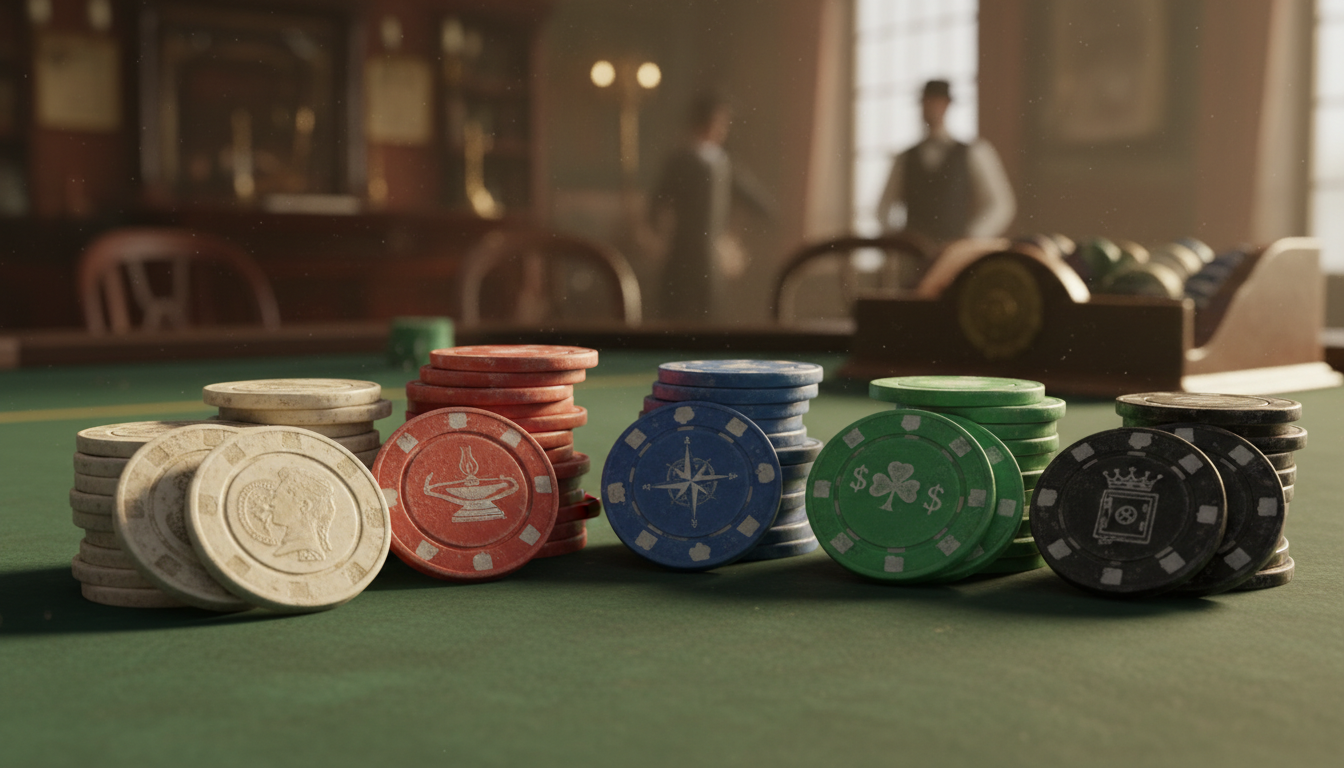 découvrez l'origine des jetons de poker et apprenez la signification des différentes couleurs utilisées pour parier lors de vos parties.
