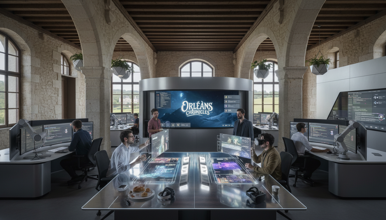 découvrez comment les développeurs de jeux vidéo en centre-val de loire s'unissent pour revitaliser leur industrie et éviter un « game over » dans cette nouvelle ère du gaming.