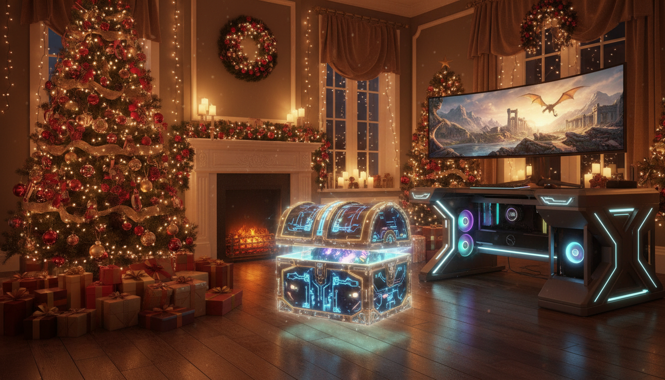 découvrez le premier cadeau de noël d'epic games store : un jeu gratuit impressionnant et magique à ne pas manquer pour des heures de plaisir.