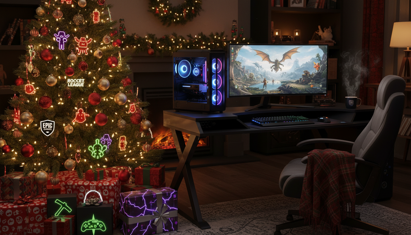 découvrez en exclusivité les fuites des jeux gratuits de noël sur epic games store, avec des titres phares incontournables à ne pas manquer pour les fêtes.