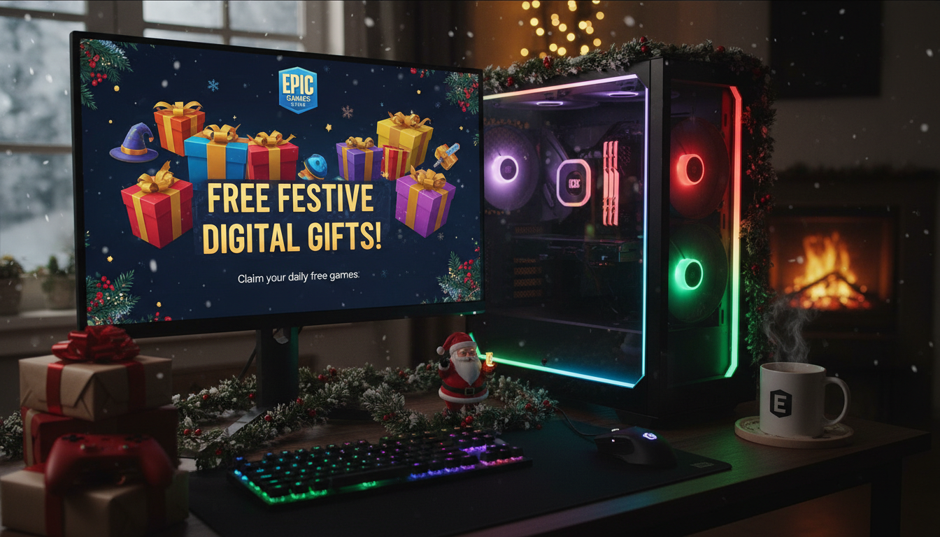 profitez de deux jeux gratuits offerts par epic games store avant leur grande révélation à venir. ne manquez pas ces cadeaux exclusifs !