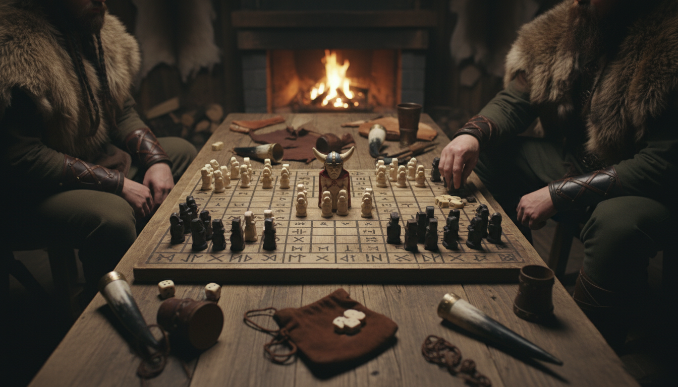 découvrez l'histoire fascinante et les règles du jeu traditionnel viking hnefatafl, un jeu de stratégie ancestral aux origines captivantes.