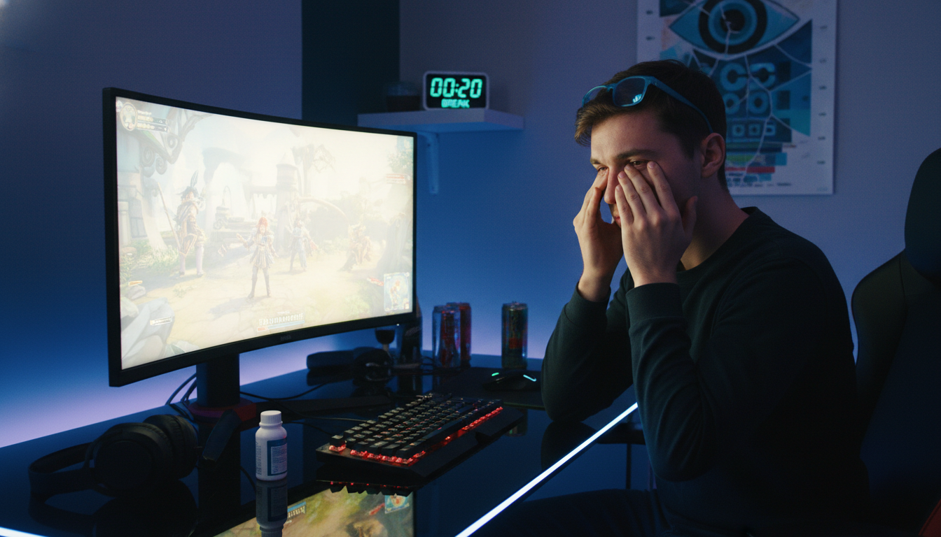 découvrez les résultats d'une étude analysant l'impact des jeux vidéo sur la santé des yeux et le décalage entre les habitudes des joueurs et les mesures de prévention recommandées.