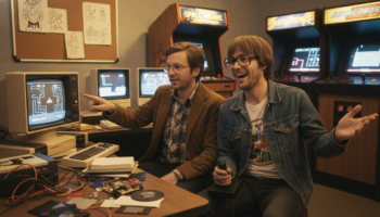 découvrez le parcours de joris et françois, pionniers du jeu vidéo, qui reviennent sur l'aventure des tout premiers jeux grand public et leur impact historique.