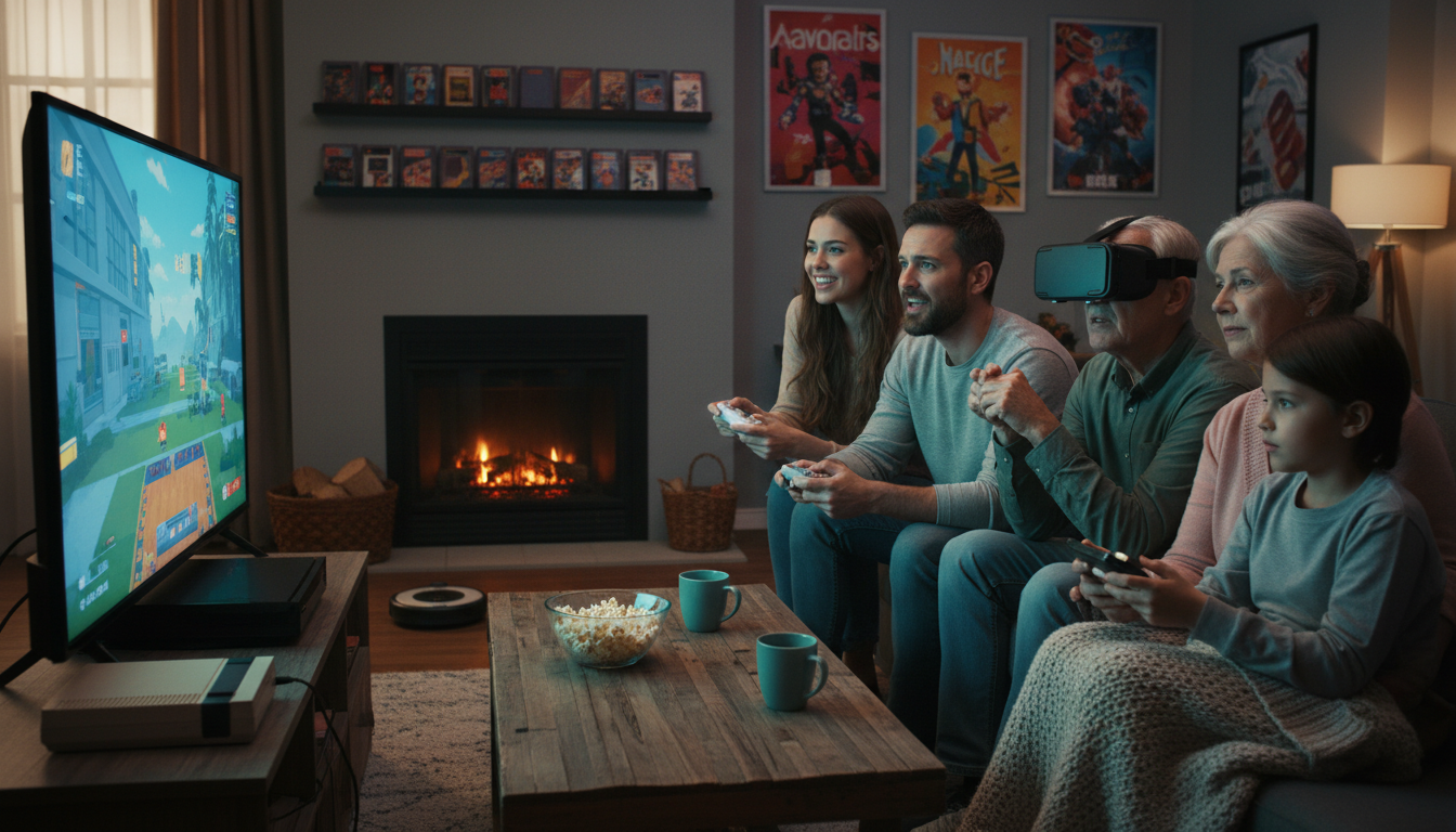 explorez l'impact des jeux vidéo en famille, entre les préoccupations modernes et leur rôle en tant qu'héritage culturel intergénérationnel.