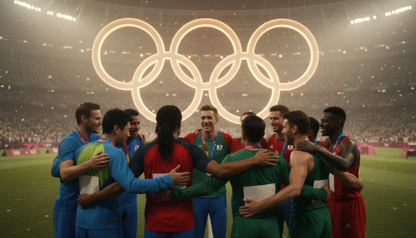 découvrez comment la solidarité et l'esprit olympique favorisent l'unité et transcendent la compétition, réunissant les athlètes et les nations dans un esprit de respect et de coopération.