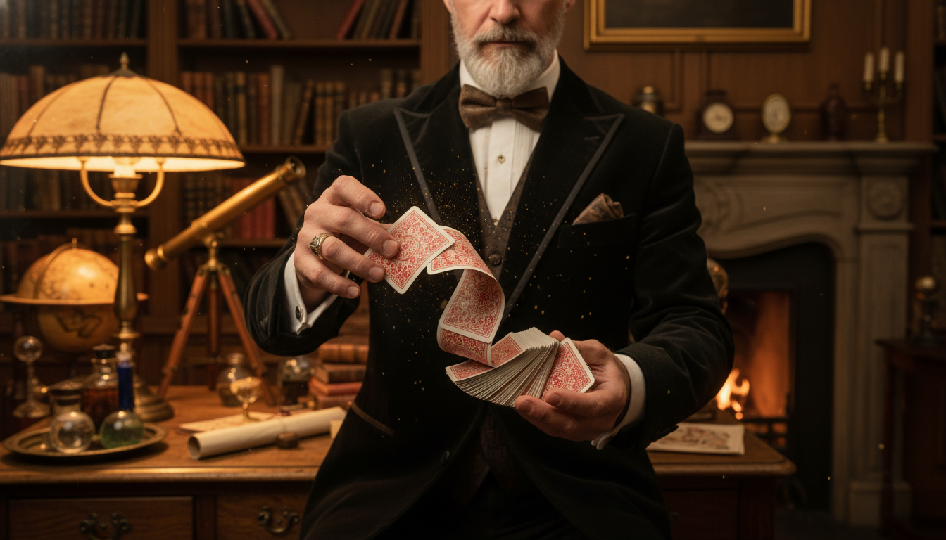 découvrez comment l'art ancien de la magie des cartes continue de fasciner et de captiver à travers les âges, perpétuant une tradition séculaire pleine de mystère et de savoir-faire.