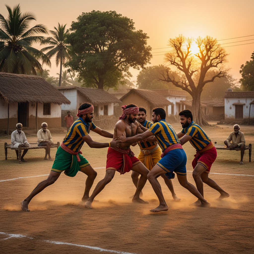découvrez comment le kabaddi, un sport traditionnel rural indien, s'est transformé en un phénomène sportif international captivant avec une popularité croissante à travers le monde.