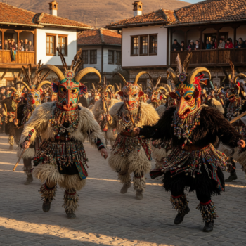 découvrez les mystères du surva bulgare, un festival traditionnel fascinant mêlant jeux, danse et masques colorés, célébrant la richesse culturelle et les anciennes légendes de bulgarie.