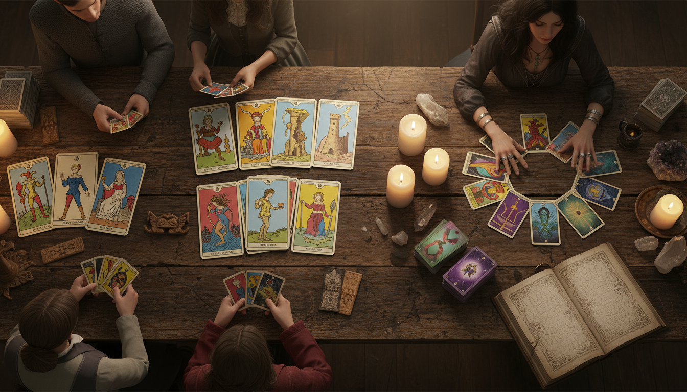 découvrez l'évolution des cartes de tarot et leur signification à travers les siècles, tant dans les jeux que dans la pratique de la divination. explorez l'histoire fascinante et les symboles cachés du tarot.