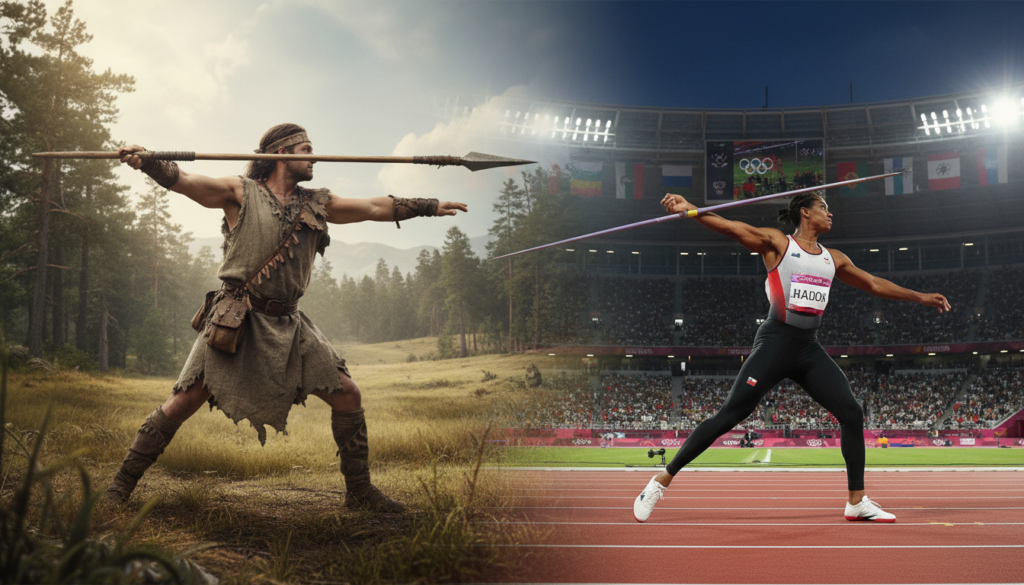 découvrez l'évolution fascinante du lancer de javelot, de ses origines en tant qu'outil de chasse à sa place actuelle comme discipline prestigieuse des jeux olympiques.