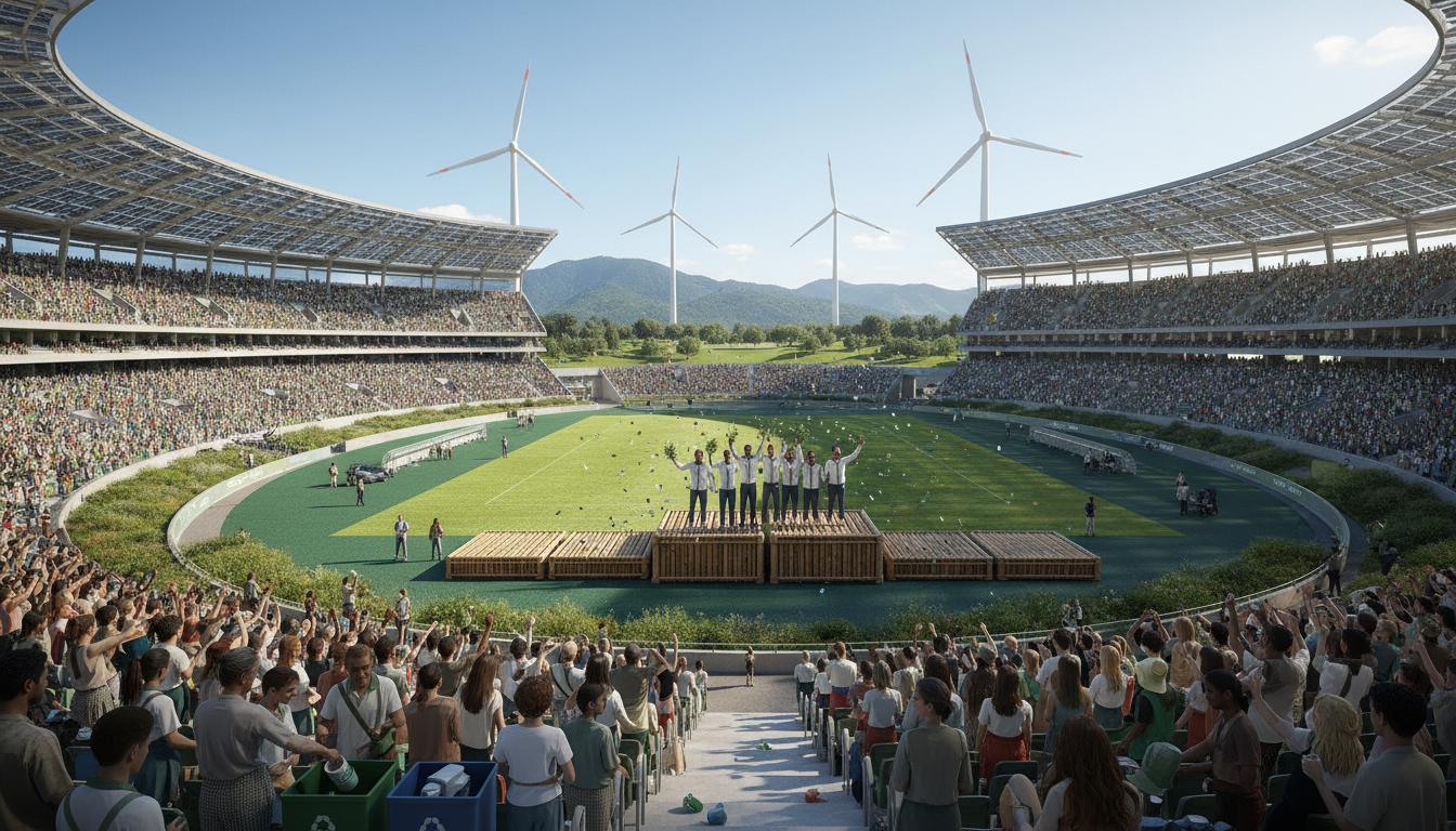 découvrez comment les jeux olympiques peuvent devenir plus verts et responsables en intégrant des pratiques durables pour célébrer cet événement mondial tout en préservant notre planète.