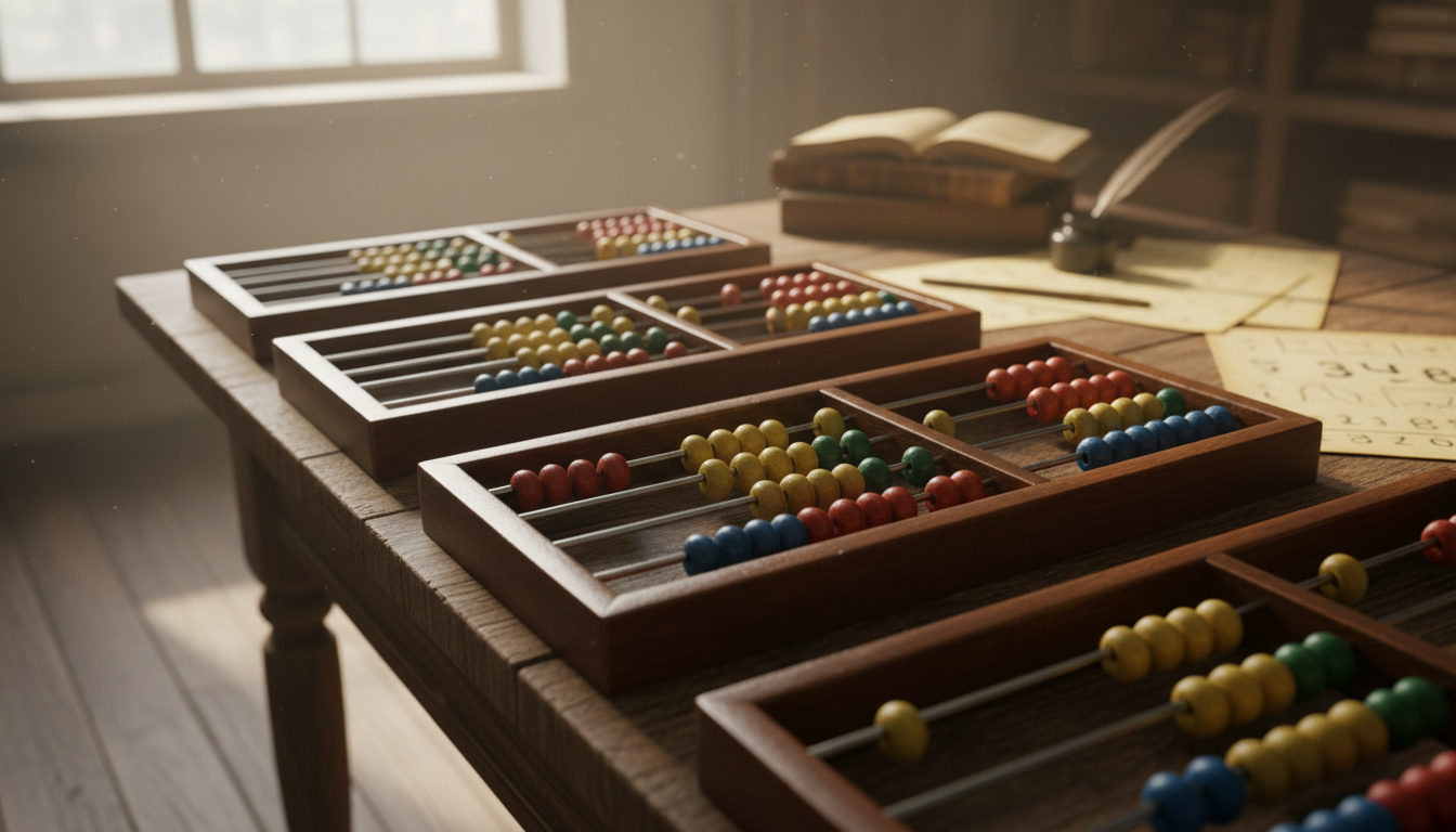 découvrez comment les abacuses, considérés comme les premiers outils éducatifs, ont aidé les enfants à apprendre à compter depuis l'antiquité.