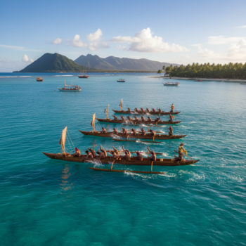 découvrez comment les courses de pirogues dans le pacifique représentent bien plus qu'une compétition sportive, incarnant un héritage culturel et spirituel profondément enraciné.