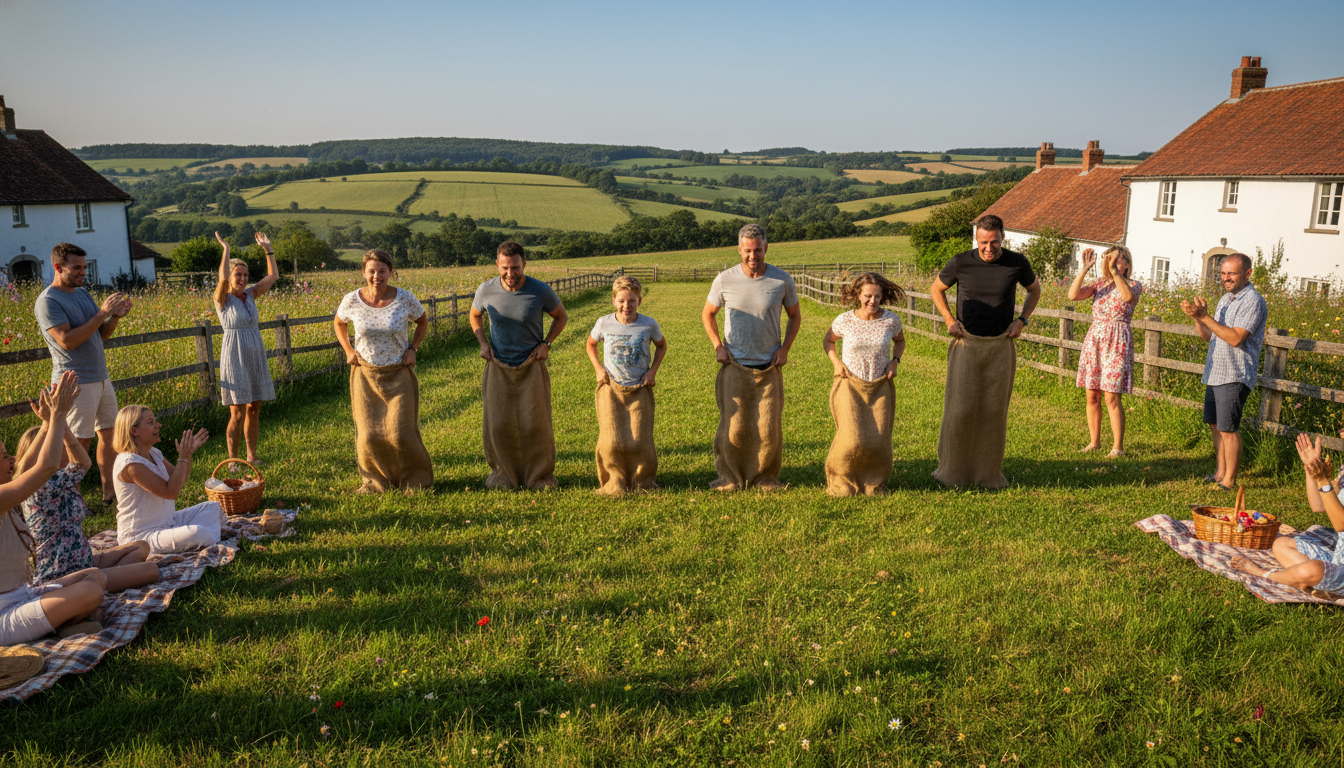 découvrez comment les courses de sacs, une tradition champêtre pleine de convivialité, se réinventent pour divertir petits et grands dans un esprit festif et rural.