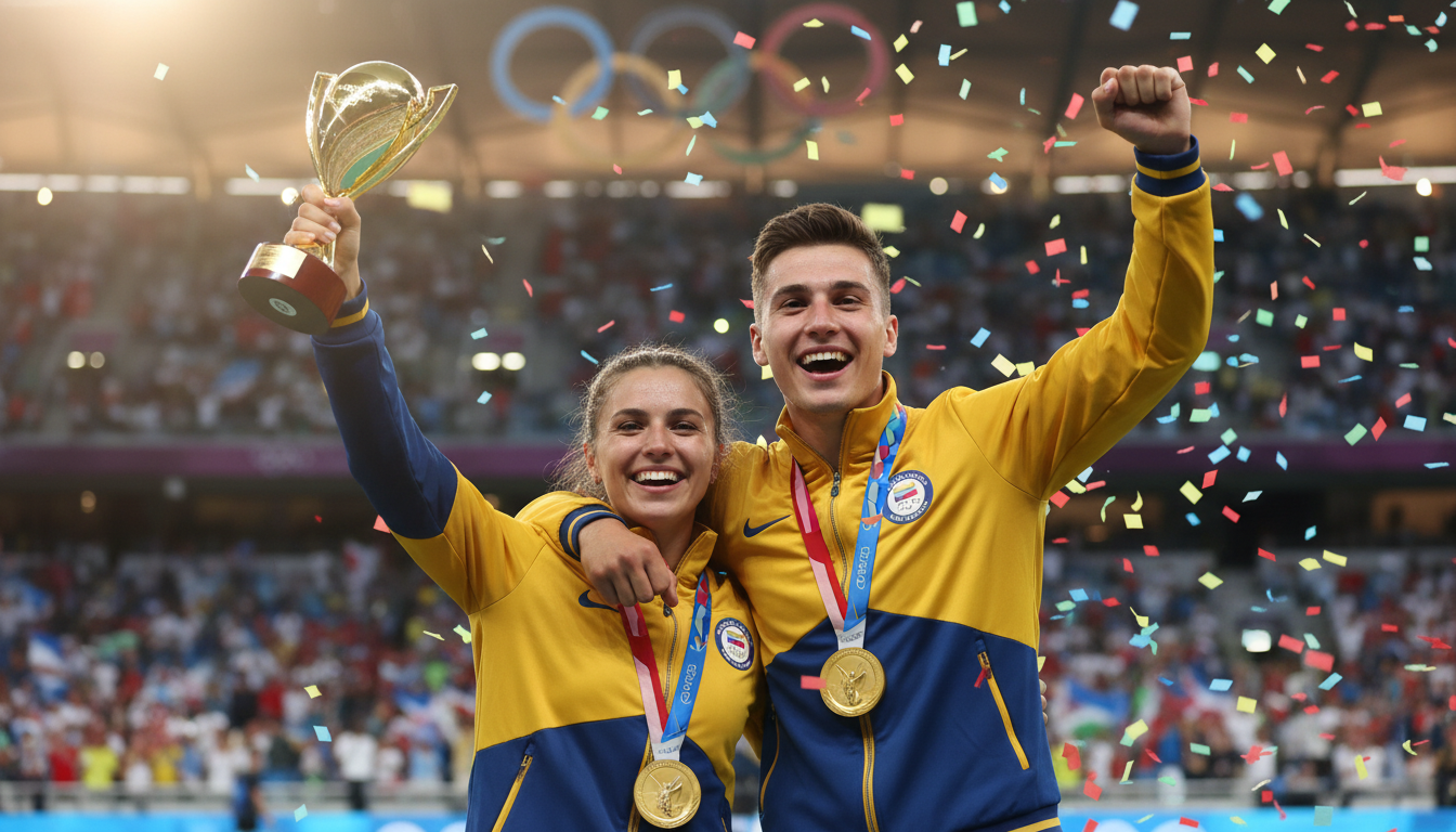 découvrez comment les frères et sœurs olympiques partagent la gloire et le succès, entre rivalités, soutiens et aventures sportives communes.