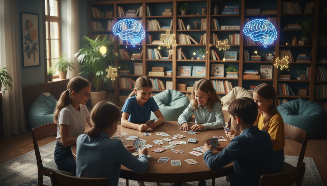 découvrez comment les jeux de cartes peuvent stimuler le développement cognitif et améliorer les capacités mentales à travers des études et analyses approfondies.