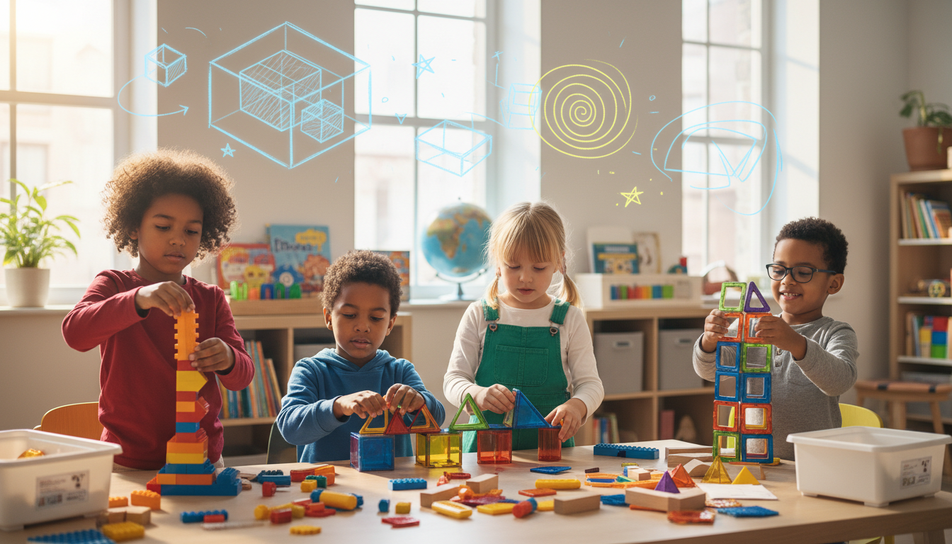 découvrez comment les jeux de construction stimulent l'apprentissage spatial et la créativité chez les enfants, en développant leurs compétences cognitives et leur imagination.
