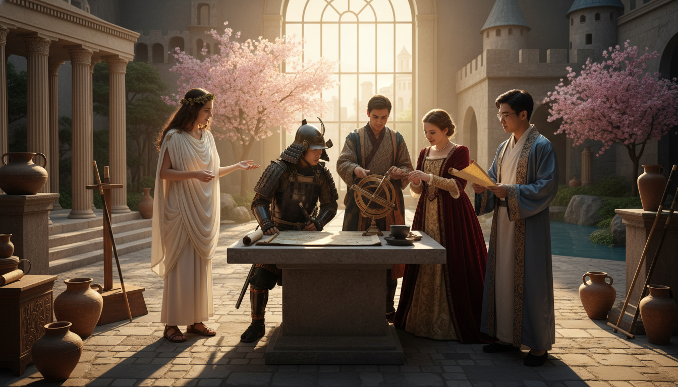 découvrez comment les jeux de rôle éducatifs offrent une expérience immersive unique pour explorer l'histoire et la culture tout en apprenant de manière ludique et interactive.