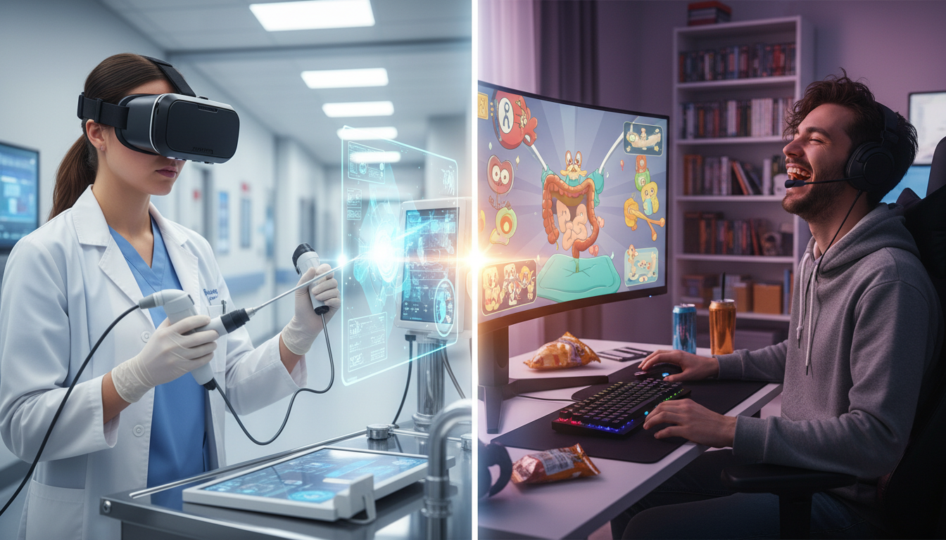 découvrez comment les jeux de simulation médicale peuvent servir à la fois d'outil éducatif efficace et de divertissement, en explorant leurs avantages dans l'apprentissage et le plaisir.