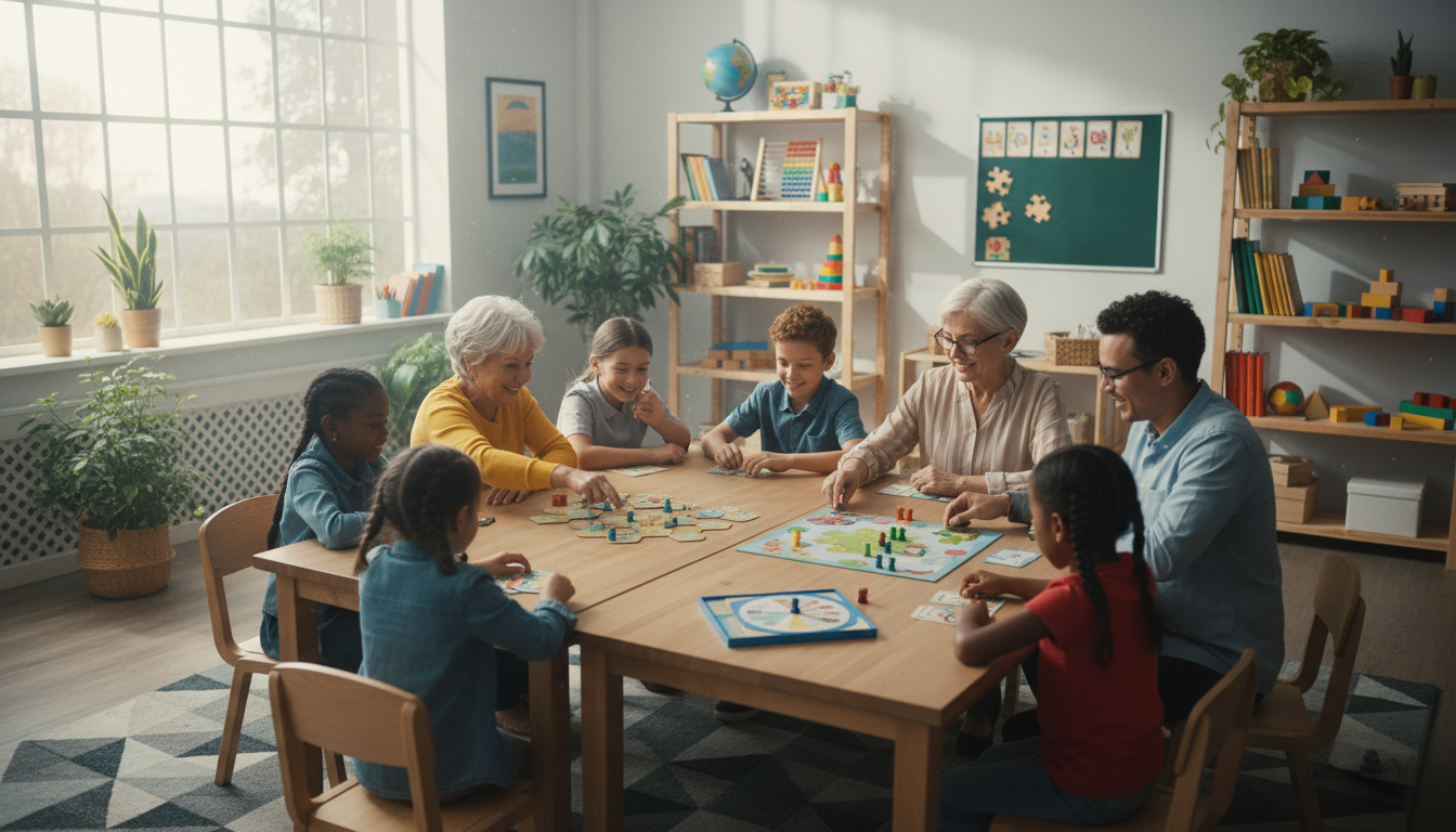 découvrez comment les jeux de société éducatifs stimulent le développement des compétences sociales et cognitives chez les enfants, favorisant apprentissage et interaction.