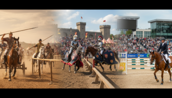 découvrez l'évolution des jeux équestres à travers les âges, leur histoire fascinante et leur transformation jusqu'à nos jours.