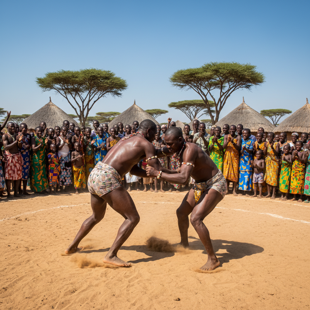 découvrez l'importance des luttes traditionnelles en afrique, un patrimoine culturel riche à préserver pour les générations futures.
