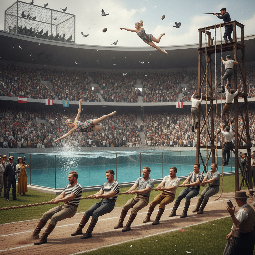 découvrez les sports éphémères les plus surprenants jamais présentés aux jeux olympiques et leur histoire fascinante.