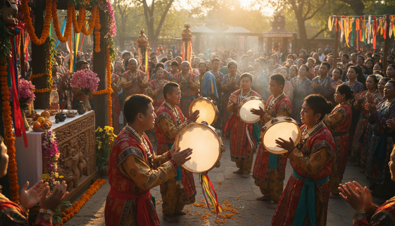 découvrez pourquoi les tambourins jouent un rôle clé dans les rituels et les fêtes, symbolisant tradition, rythme et convivialité.