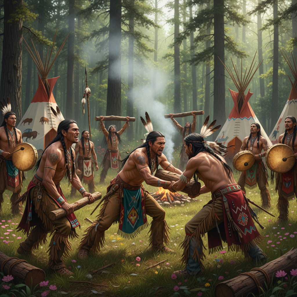 découvrez comment les tribus nord-américaines utilisaient des jeux de force traditionnels pour éprouver le courage et l'endurance, révélant des pratiques culturelles riches et inspirantes.