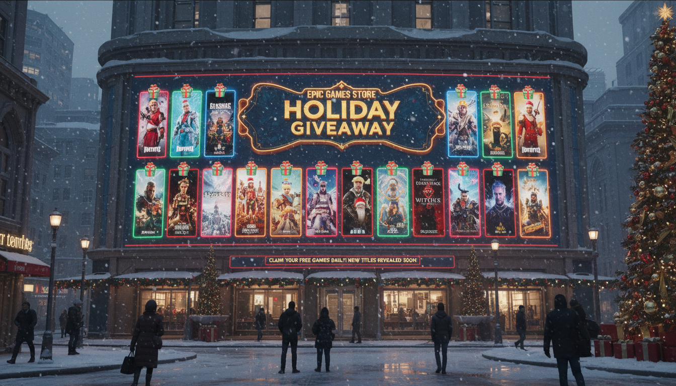 profitez des fêtes avec l’epic games store qui offre un jeu gratuit chaque jour, tout en renforçant son soutien aux utilisateurs mac pour une expérience de jeu optimale.