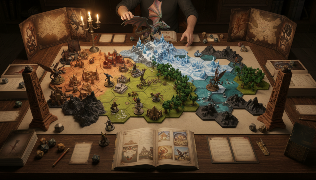 découvrez la richesse des mondes fantastiques et des dystopies dans les jeux de rôle, explorant des univers variés où l'imagination et l'aventure se rencontrent.