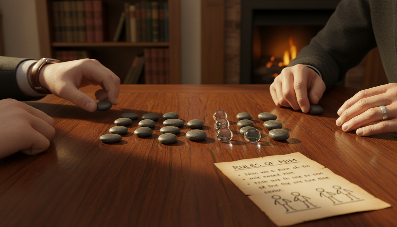 découvrez la philosophie profonde du jeu de nim et explorez ses stratégies mathématiques essentielles pour maîtriser ce jeu de stratégie combinatoire.