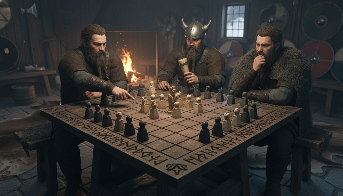 découvrez la stratégie viking de 'le roi est pris' dans le jeu hnefatafl et apprenez comment maîtriser ce défi historique pour dominer la partie.