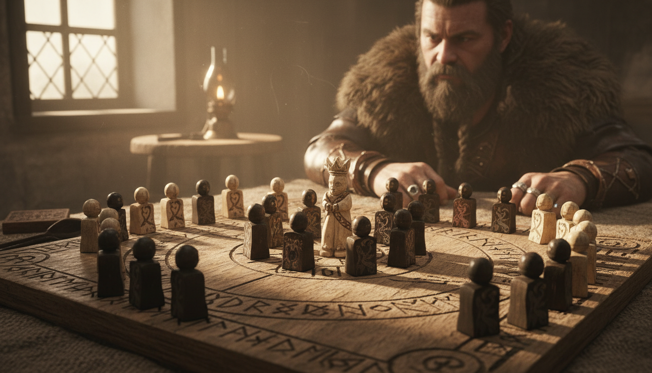 découvrez la stratégie viking utilisée dans 'le roi est pris', un jeu de hnefatafl, et apprenez comment maîtriser ce jeu de stratégie nordique ancestral.
