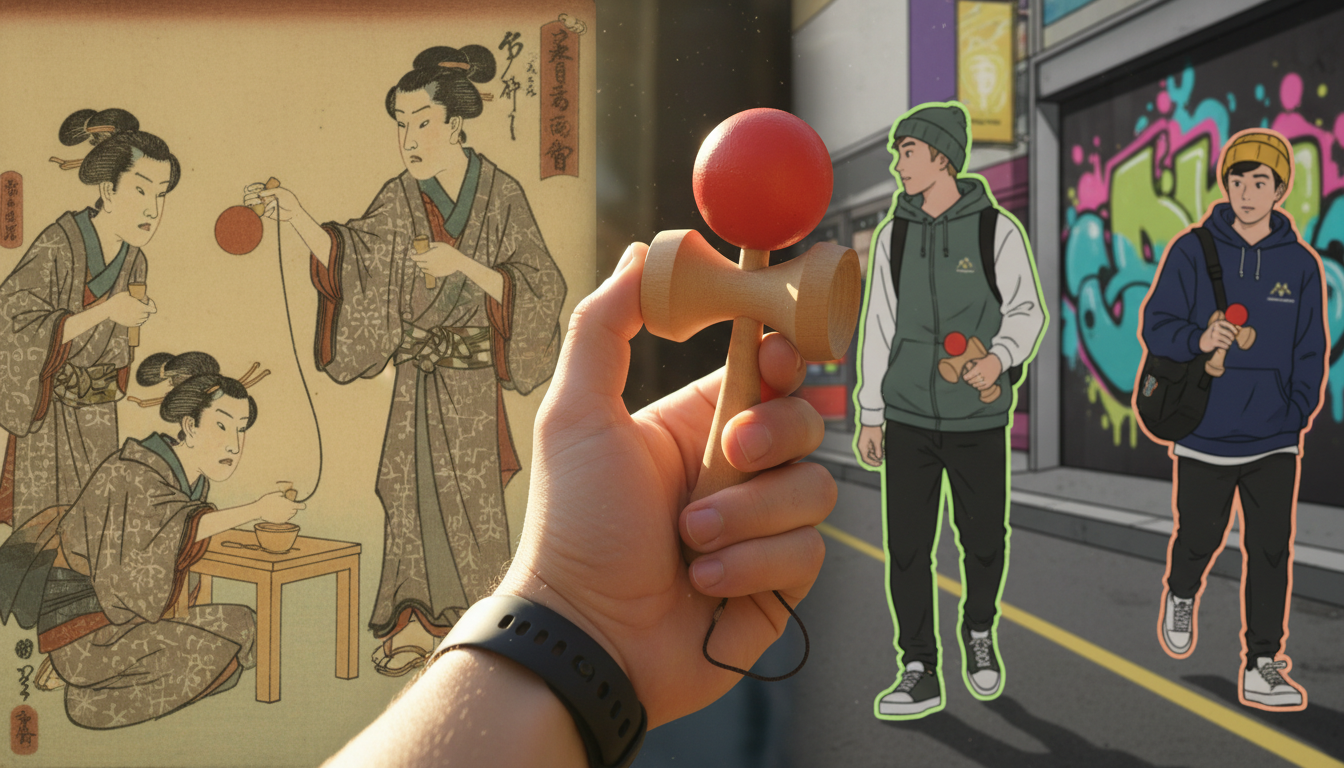 découvrez l'histoire fascinante du kendama, ce jeu d'adresse traditionnel japonais qui est devenu un accessoire culte, alliant culture, habileté et passion.