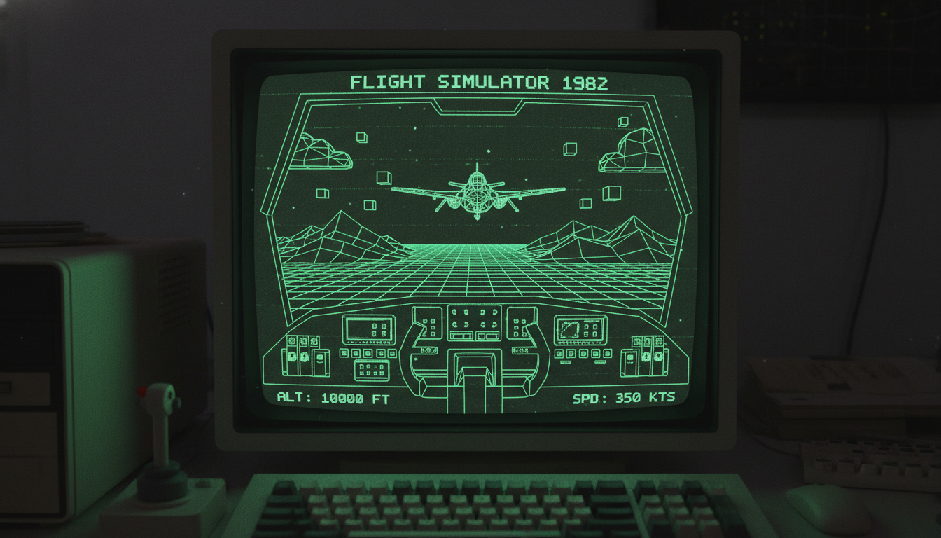 découvrez les origines de la simulation de vol avec flight simulator 1.0, le premier logiciel ayant révolutionné le monde des simulateurs de vol grâce à une technologie innovante et une expérience immersive unique.