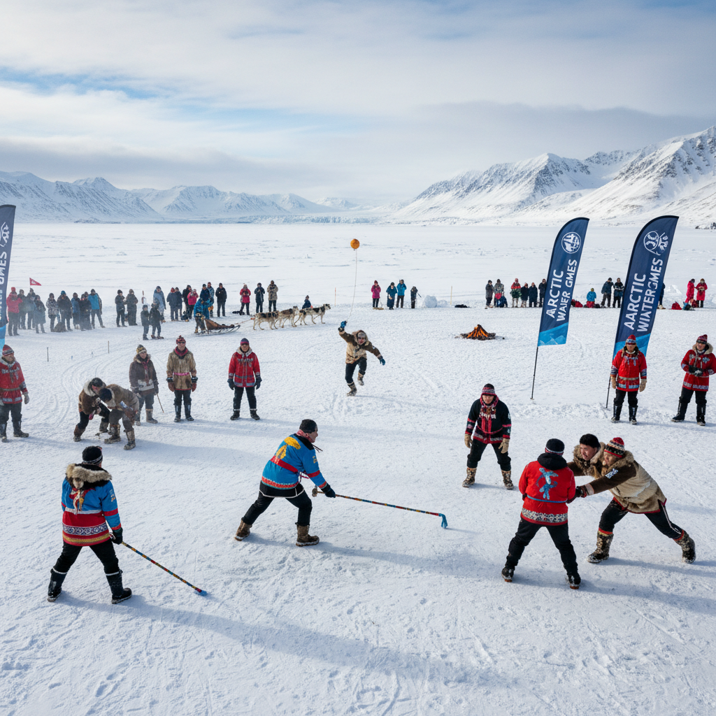 découvrez les prouesses sportives et les traditions uniques des peuples du nord lors des jeux de l'arctique, un événement célébrant culture et esprit communautaire.
